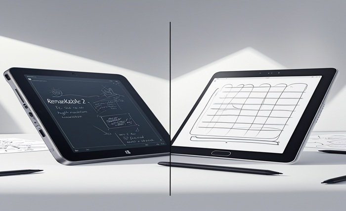 remarkable 2 vs supernote