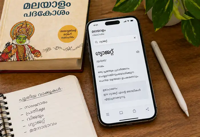 gadgets meaning in malayalam