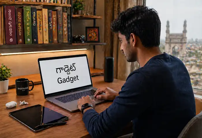 gadgets meaning in telugu