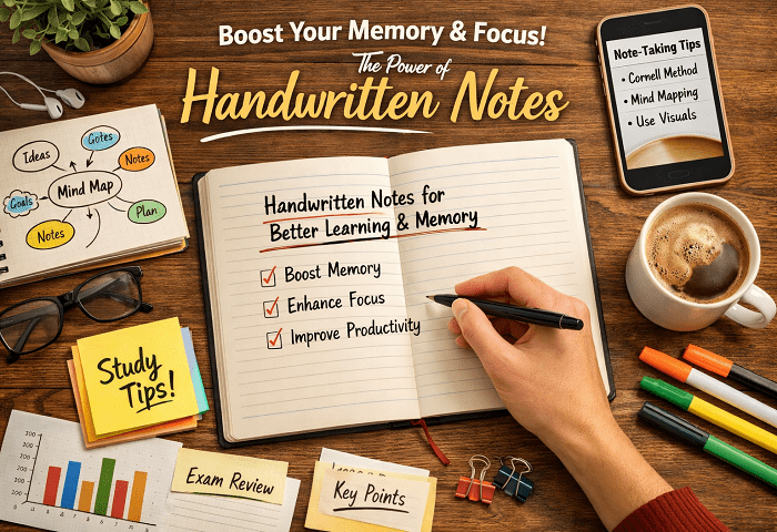 handwritten notes
