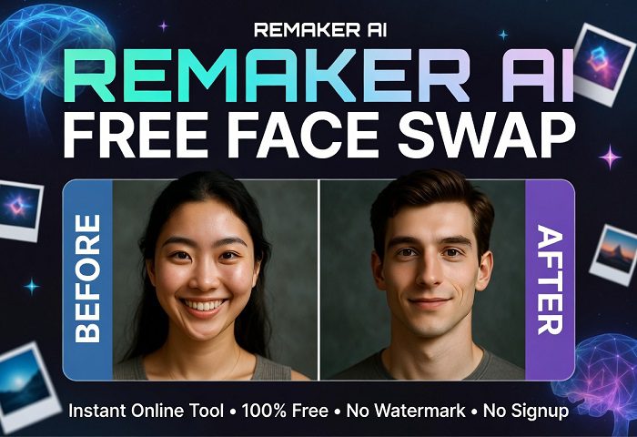 remaker ai free face swap