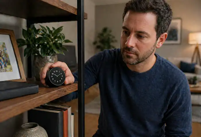 spy gadgets everyday person using hidden camera