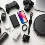 useful gadgets flat lay collection 2026