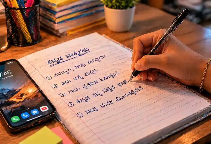 kannada gadget sentences daily use