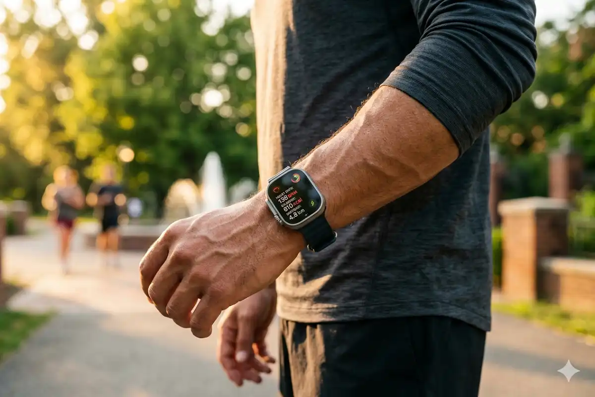 smartwatch tech gadget for men health monitoring wrist