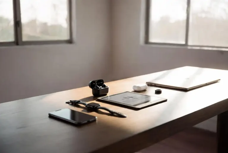 Collection of top gadgets of 2026 on modern desk